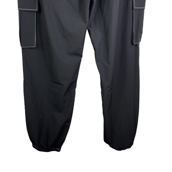 NWT Noisy May Kirby Cargo Utility Jogger Pants Black/White Women’s Size XL - Picture 10 of 16